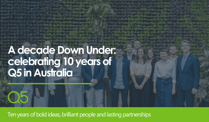 A decade Down Under: celebrating 10 years of Q5 in Australia