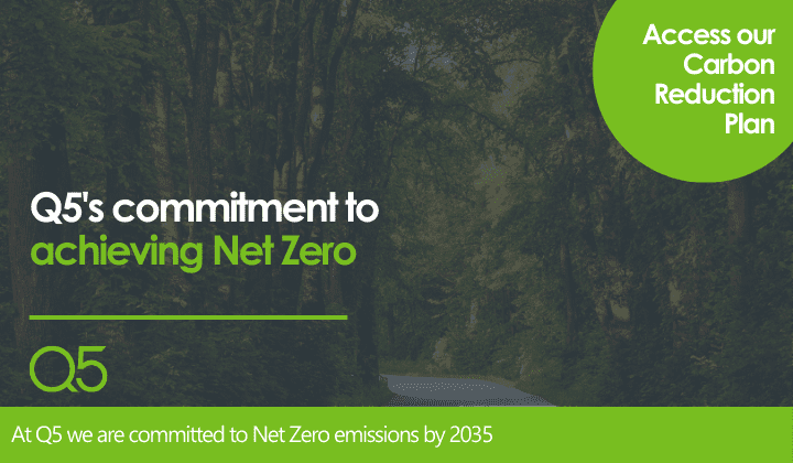 Q5’s commitment to achieving Net Zero