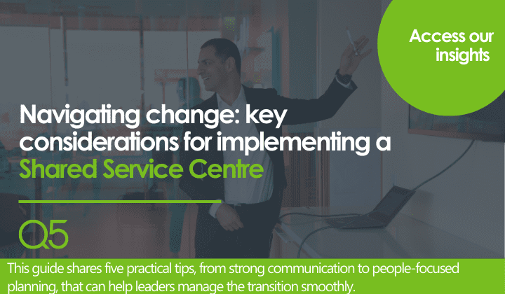 Implementing a Shared Service Centre