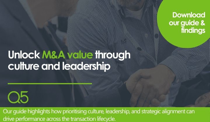 Maximising value from M&A