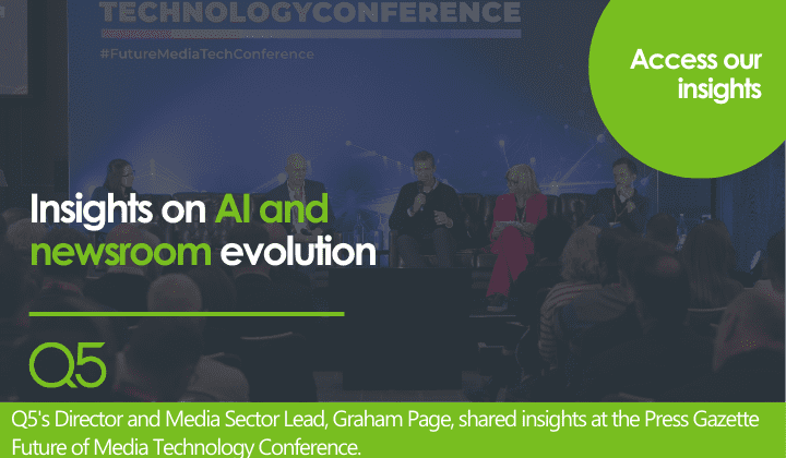 Shaping the future of newsrooms with AI