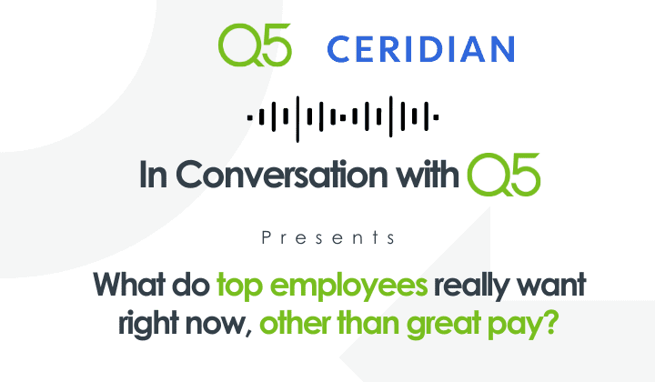 What do top employees really want right now, other than great pay?