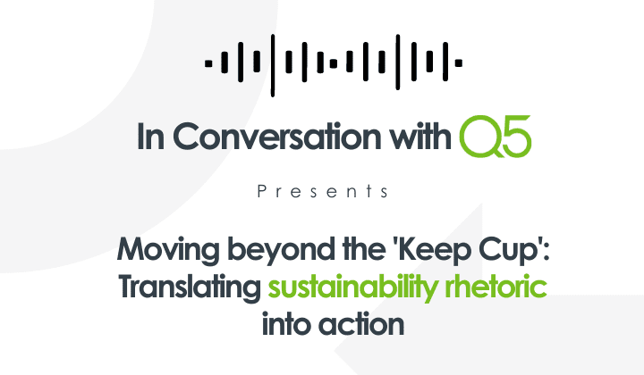 Translating sustainability rhetoric into action