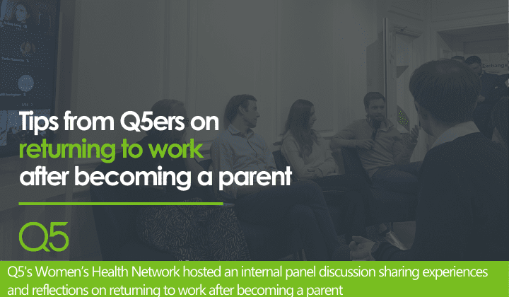 Tips from Q5ers on returning to work