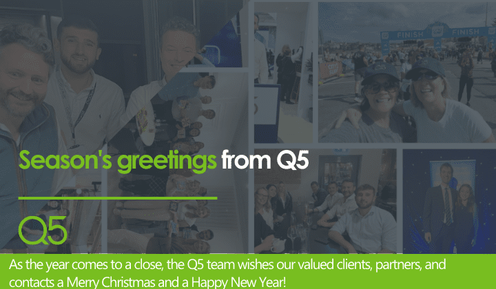 Season’s greetings from our team