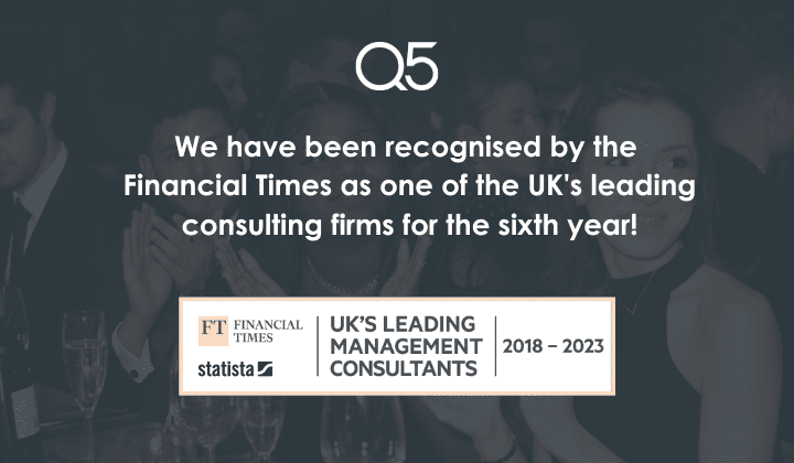 Q5 win Financial Times award again!